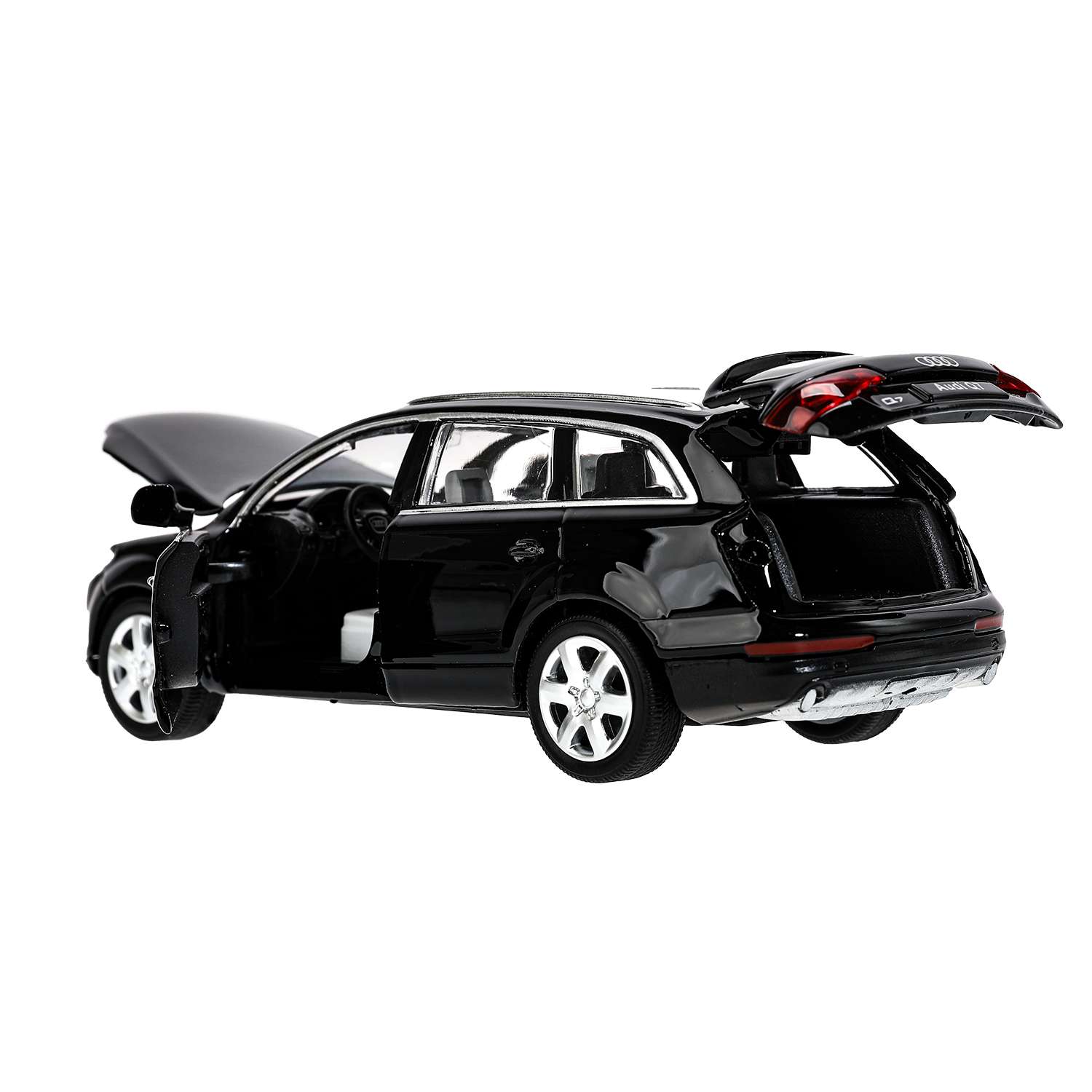 Автомобиль Технопарк Audi Q7 черный 380128 - фото 10