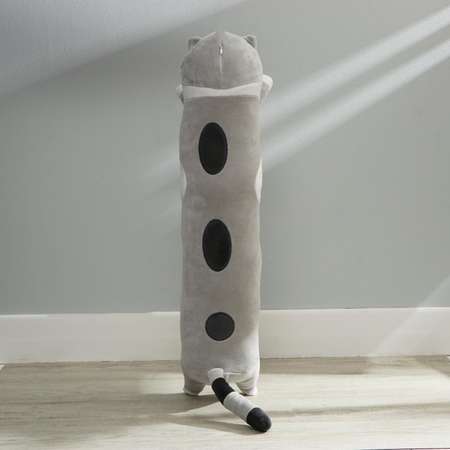 Мягкая игрушка Sima-Land подушка «Кот» 110 см цвет серый