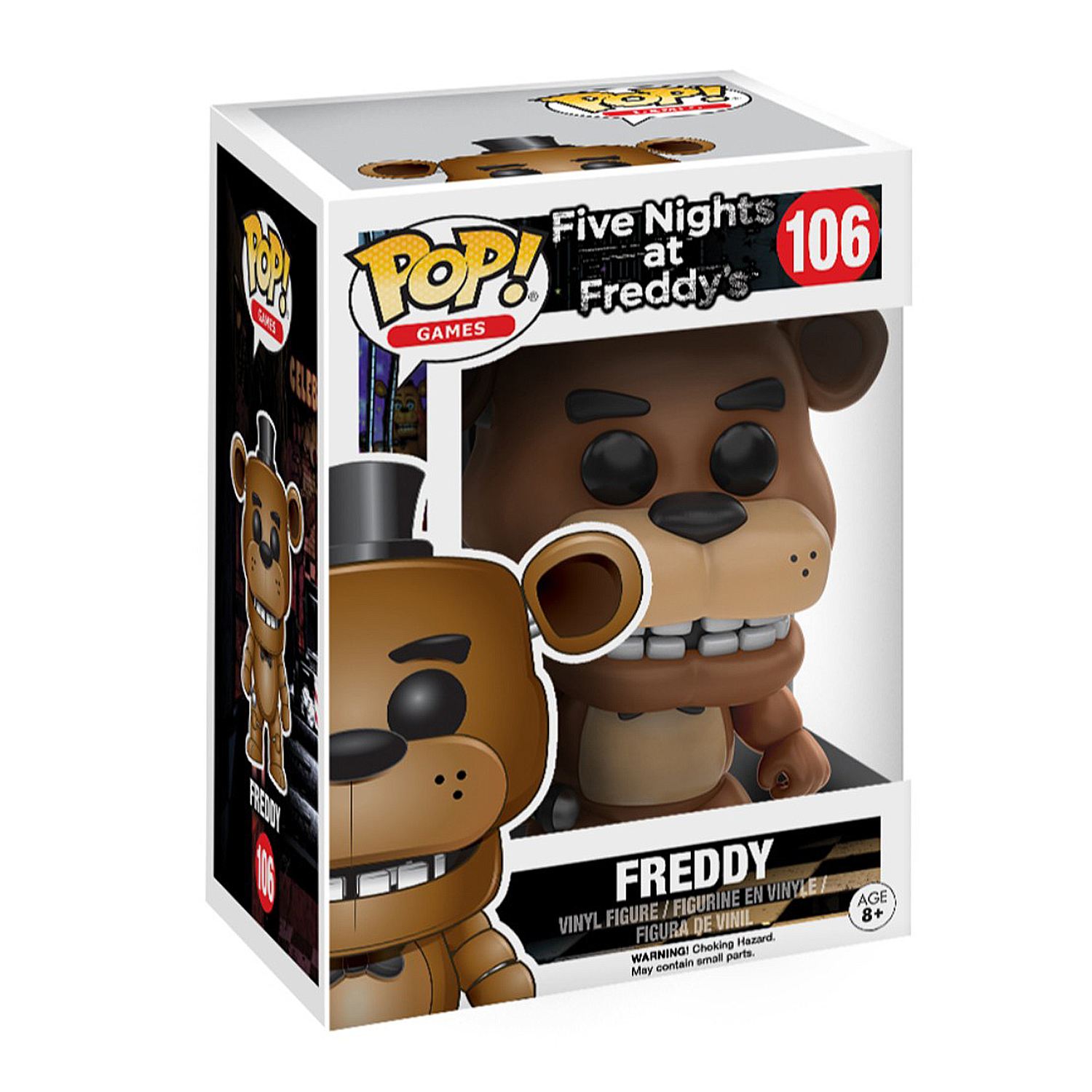 Игрушка Funko Pop Vinyl Games Fnaf Freddy Fun409 купить по цене 1 ₽ в  интернет-магазине Детский мир