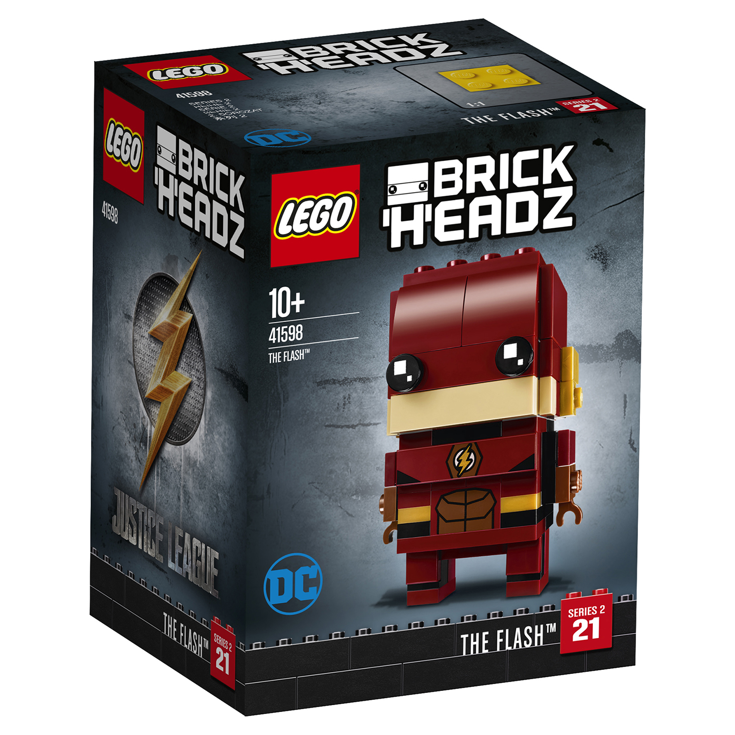 Конструктор LEGO Флэш BrickHeadz (41598) купить по цене 649 ₽ в  интернет-магазине Детский мир