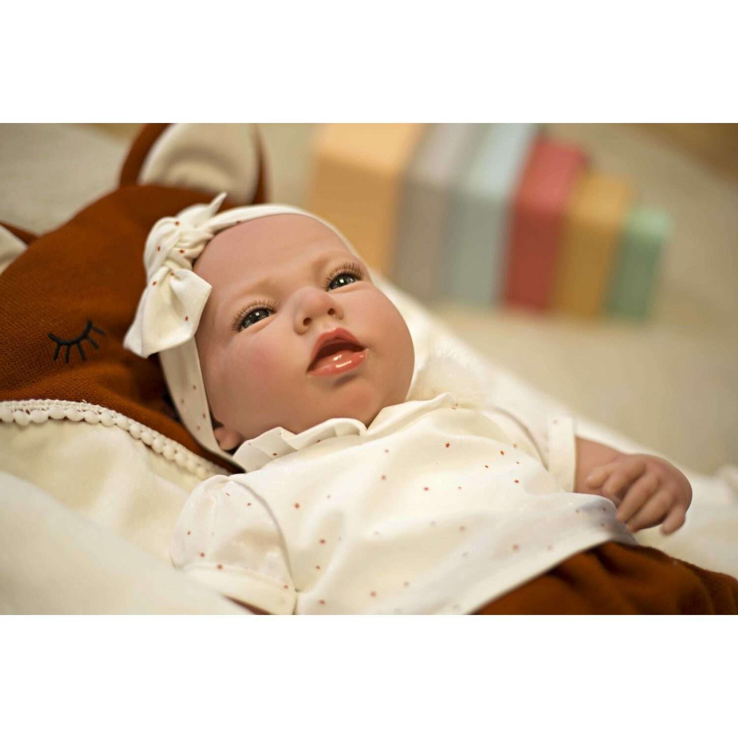 Кукла пупс Arias Реборн Luna новорожденный 40 см Т22111 - фото 12