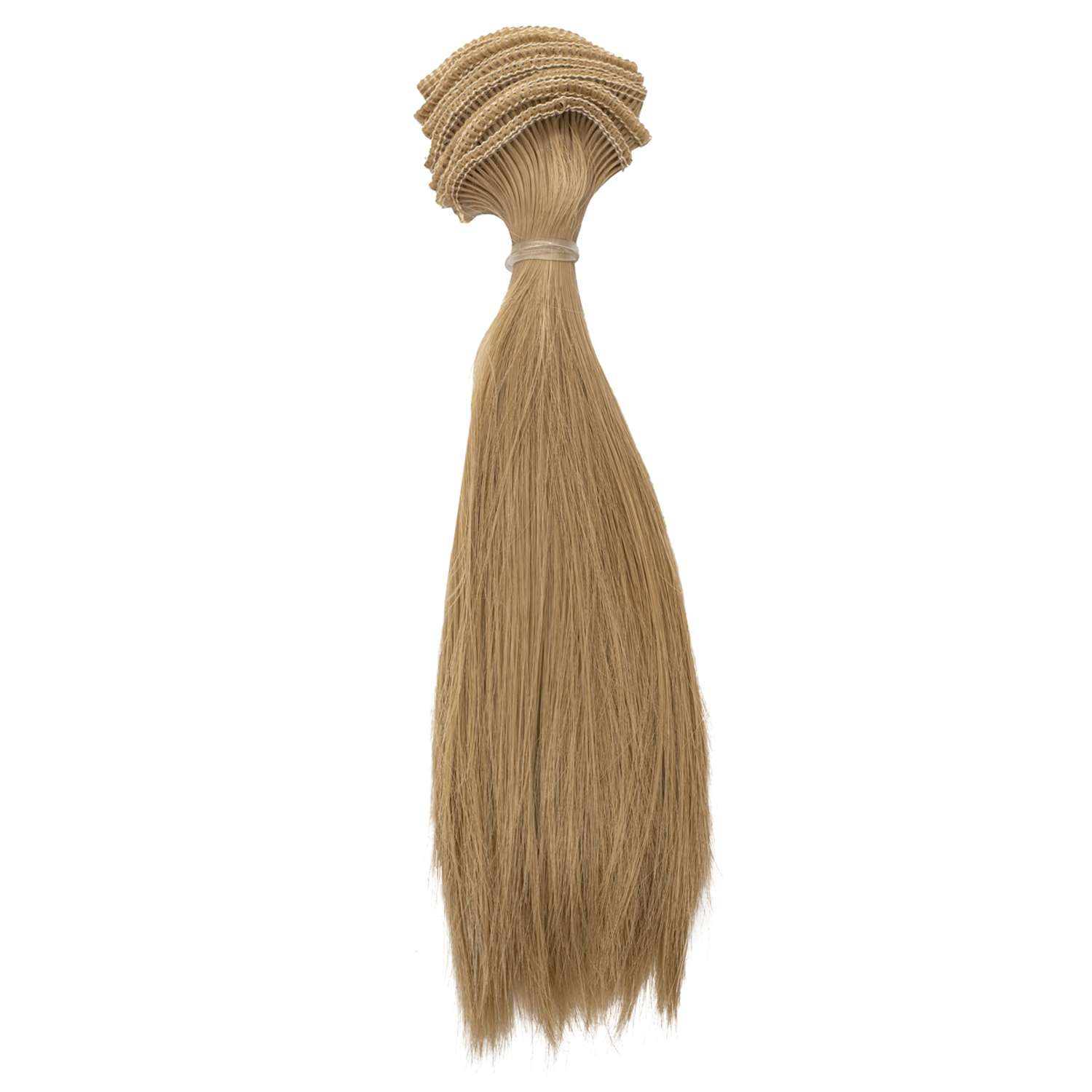 Трессы - волосы для кукол Совушка прямые Элит № 17 100 см 17 см 554553 - фото 1