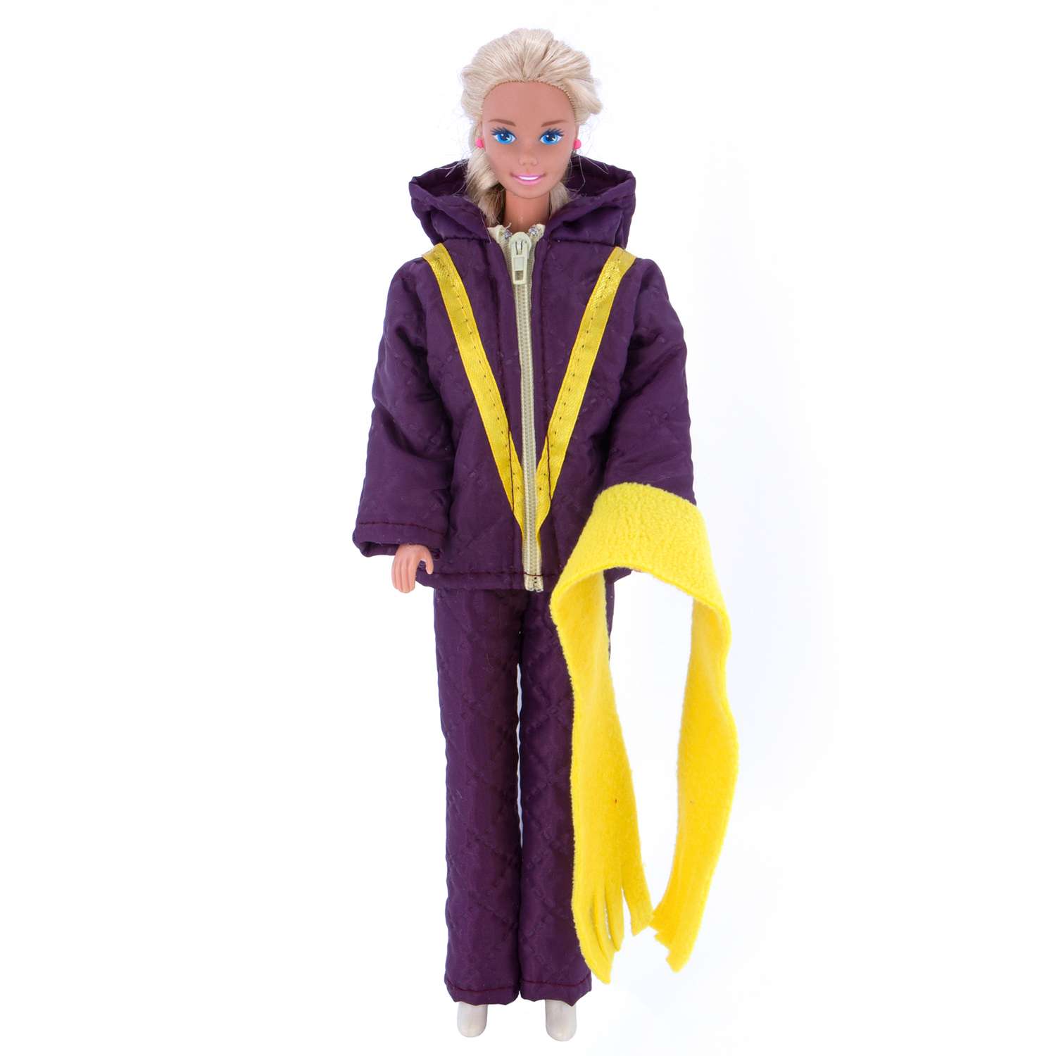 Комплект одежды Модница для куклы 29 см из синтепона 1404 фиолетовый 1404фиолетовый - фото 5