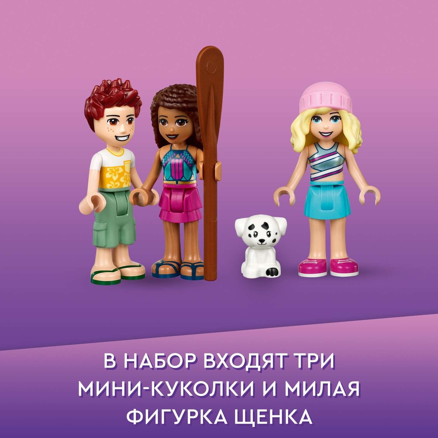 Конструктор LEGO Friends Кэмпинг на пляже 41700 - фото 7