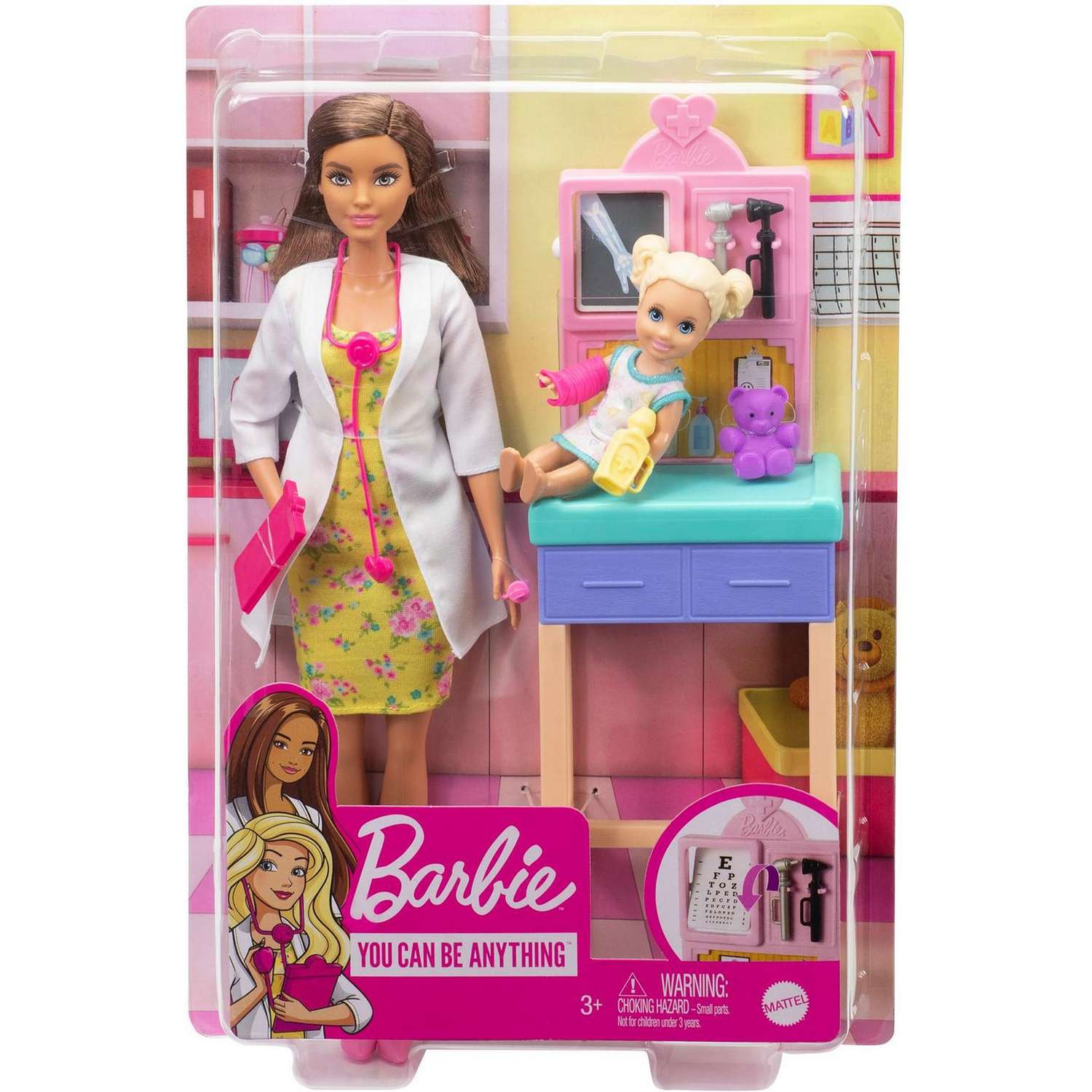 Набор игровой Barbie Профессии Педиатр 6 GTN52 DHB63 - фото 2
