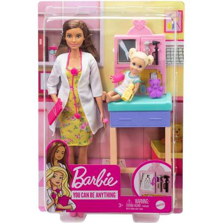 Набор игровой Barbie Профессии Педиатр 6 GTN52