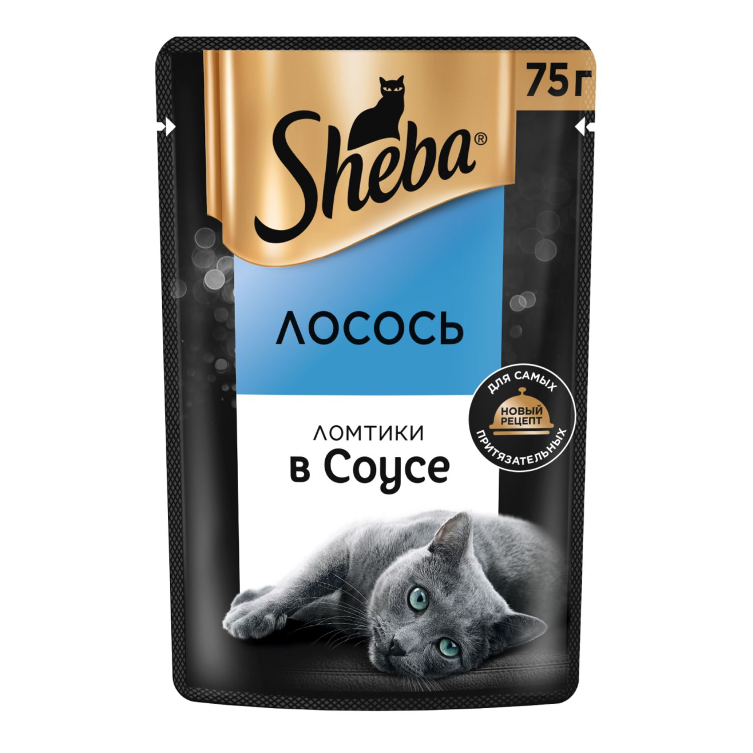 Влажный корм для кошек Sheba 0.075 кг лосось (полнорационный) - фото 1