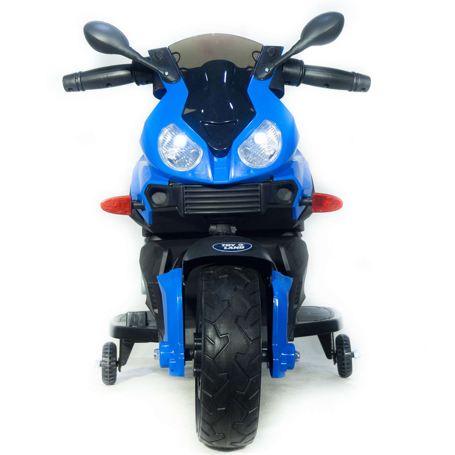 Электромобиль TOYLAND Мотоцикл Minimoto JC917 синий - фото 3