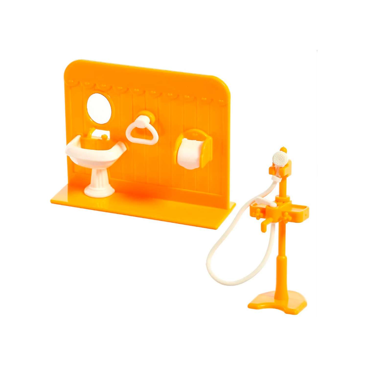 Игровой набор SHARKTOYS игрушечная мебель для куклы Ванная комната 1040000010 - фото 6