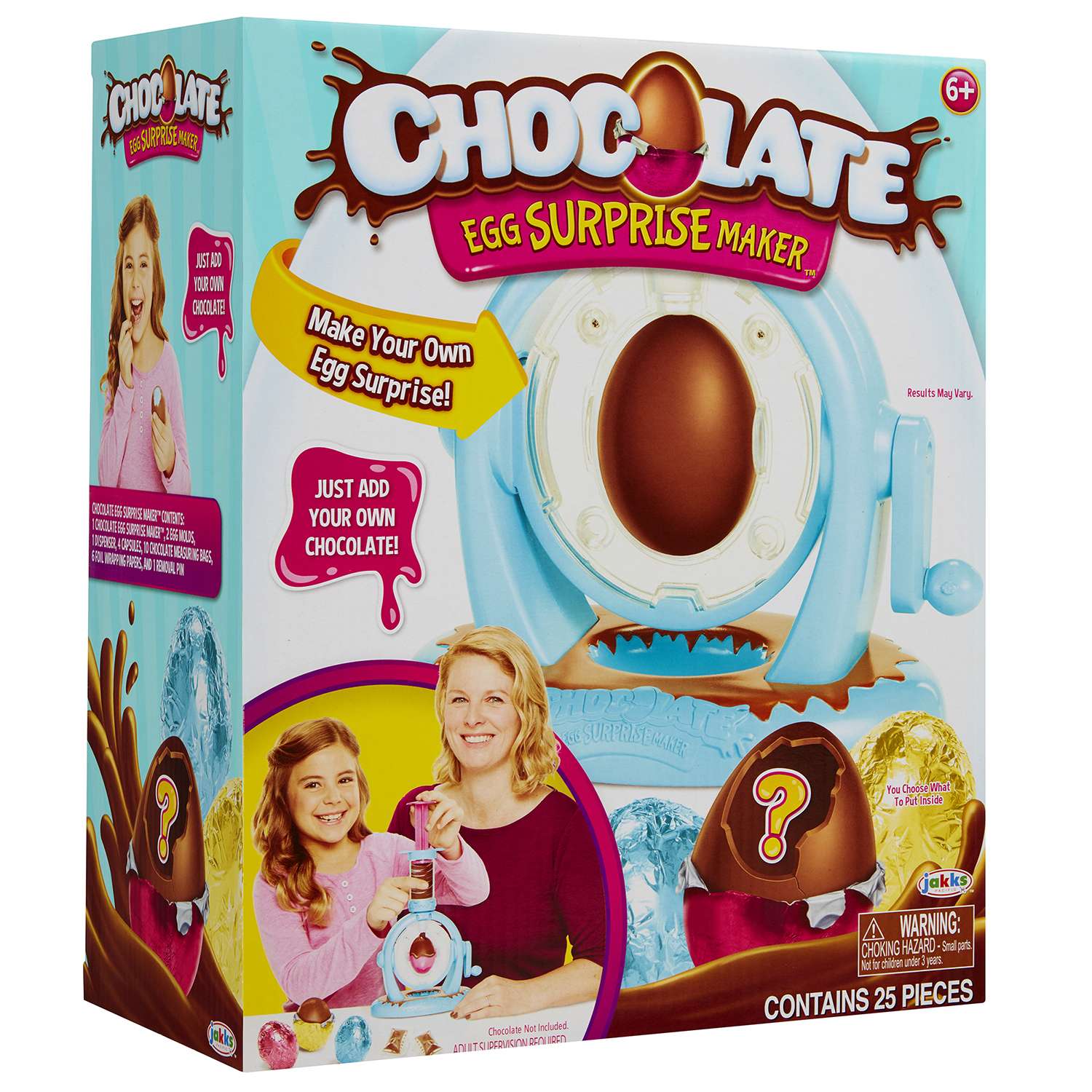 Набор Chocolate Egg Surprise Maker для изготовления шоколадного яйца с сюрпризом 64719 - фото 1