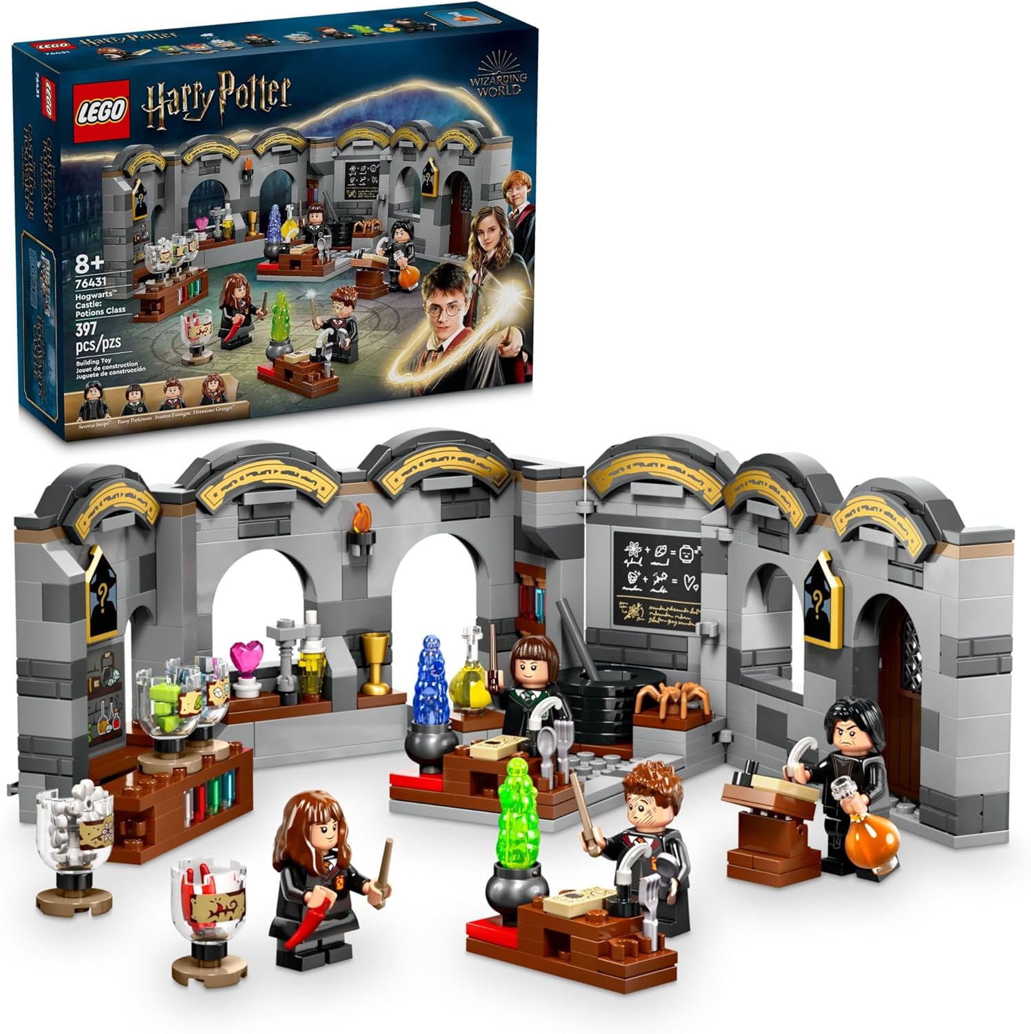 Конструктор LEGO Harry Potter Замок Хогвартс Класс зелий 76431 - фото 1