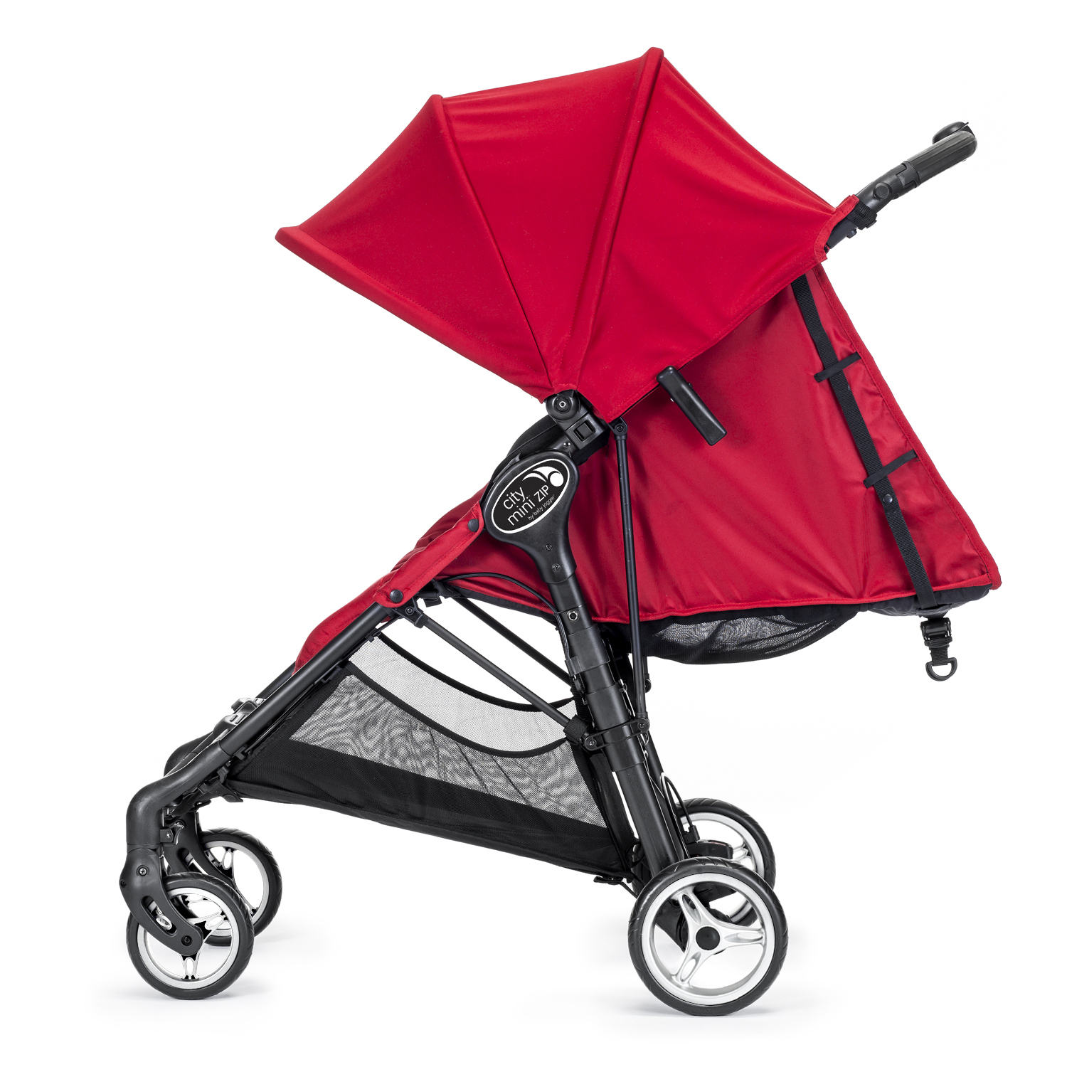 Коляска Baby Jogger City Mini Zip с бампером Red - фото 2