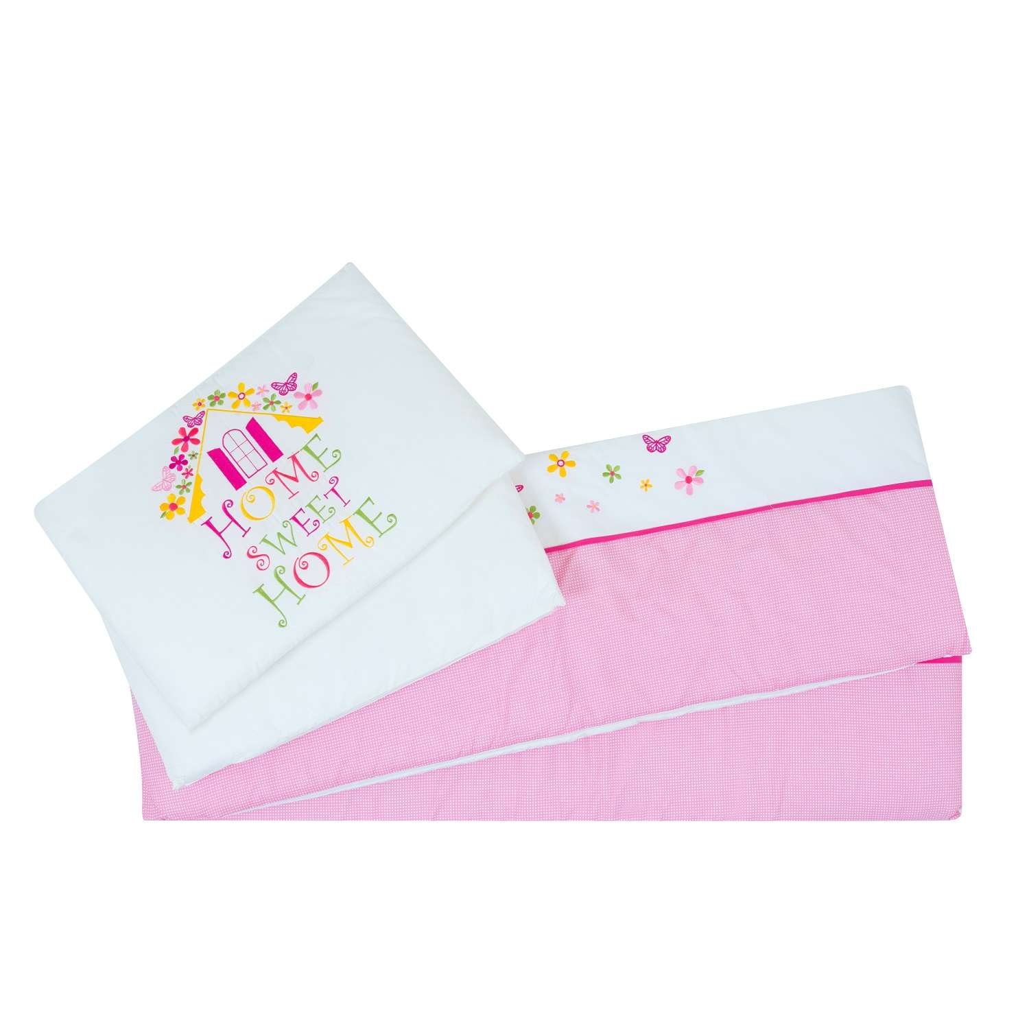 Комплект постельного белья Kidboo Sweet Home розовый - фото 2