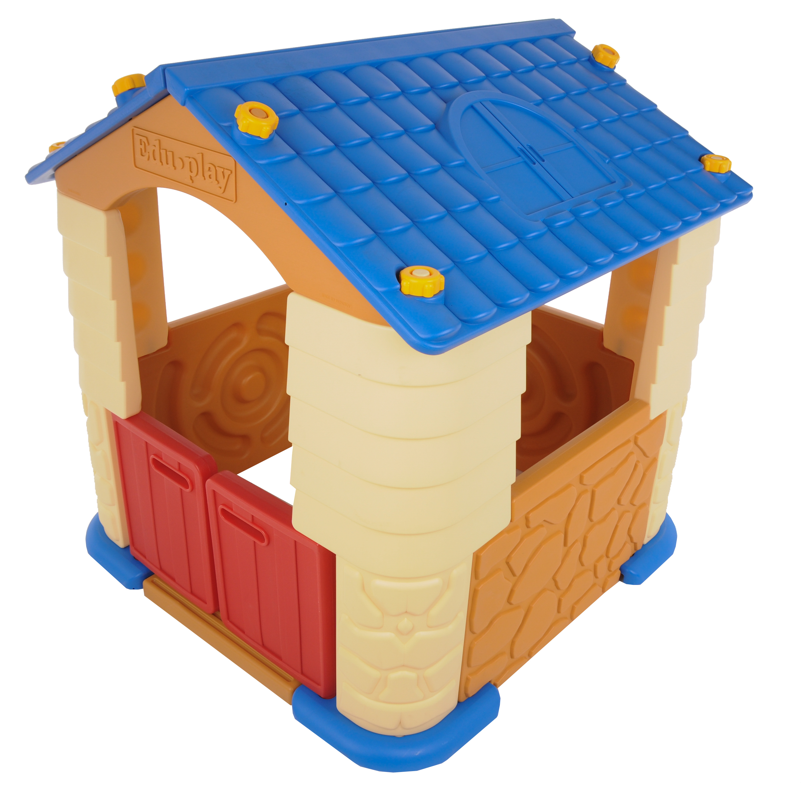 Дом игровой Edu Play Grand Бежевый-Синий-Красный PH-7328 - фото 8