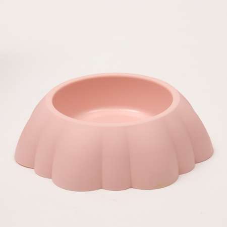 Миска Пижон пластиковая розовая 400 мл