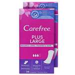 Прокладки гигиенические Carefree ежедневные 36 шт х 4 упаковки Plus large