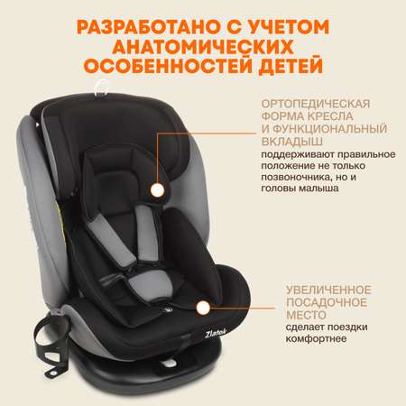 Автокресло ZLATEK Cruiser Lux Isofix 0+/1/2/3 (0-36 кг)