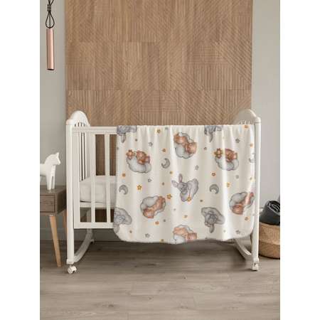 Плед Baby Nice micro flannel Спящие мишки 100х118