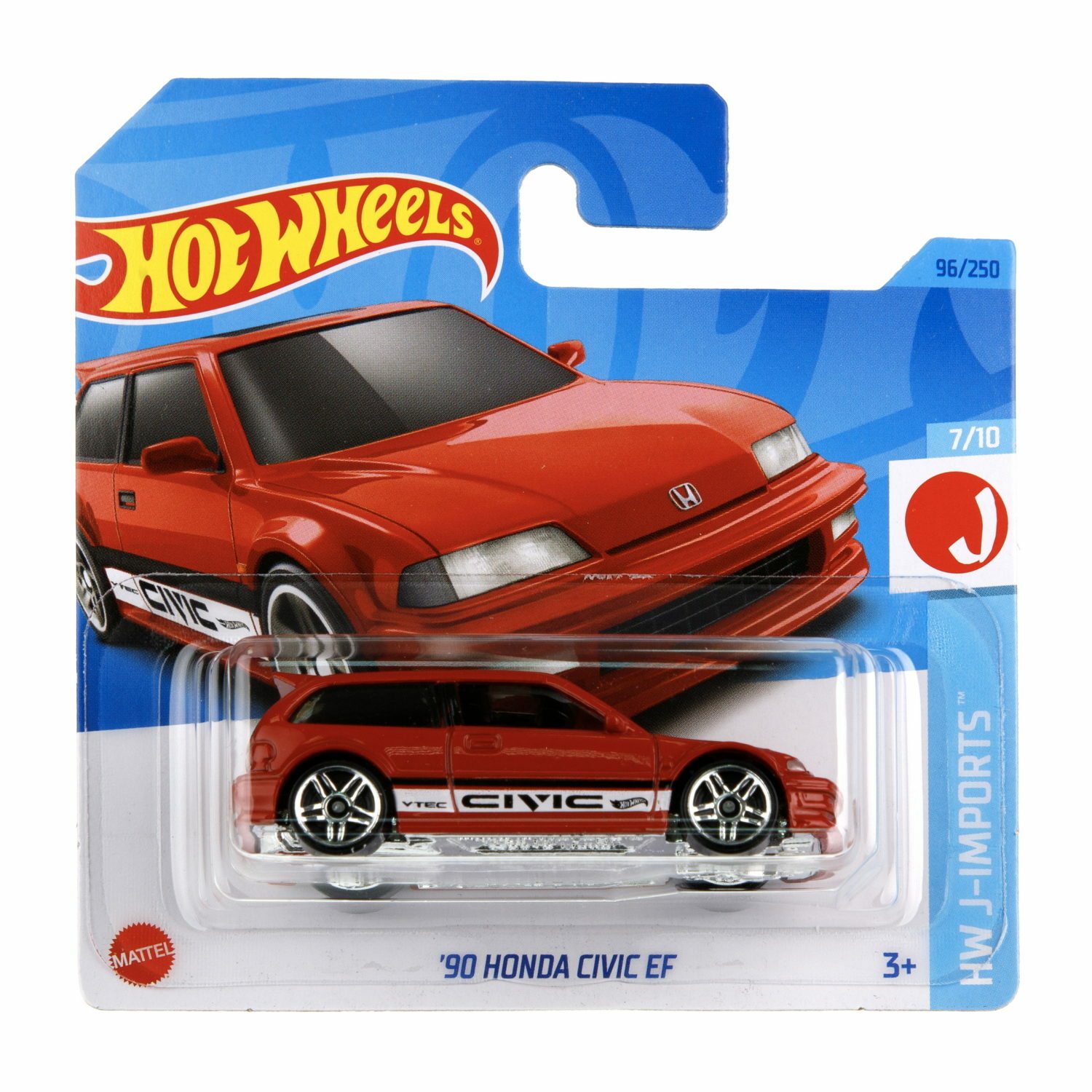 Автомобиль Hot Wheels Honda без механизмов 5785-44 - фото 2