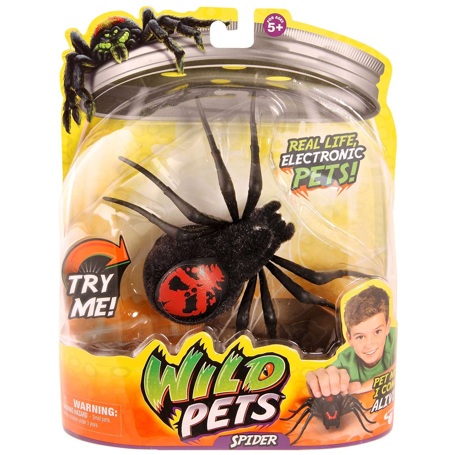 Игрушка Little Live Pets Паук интерактивный в ассортименте 29001/29005/29006/29007/29014 - фото 4