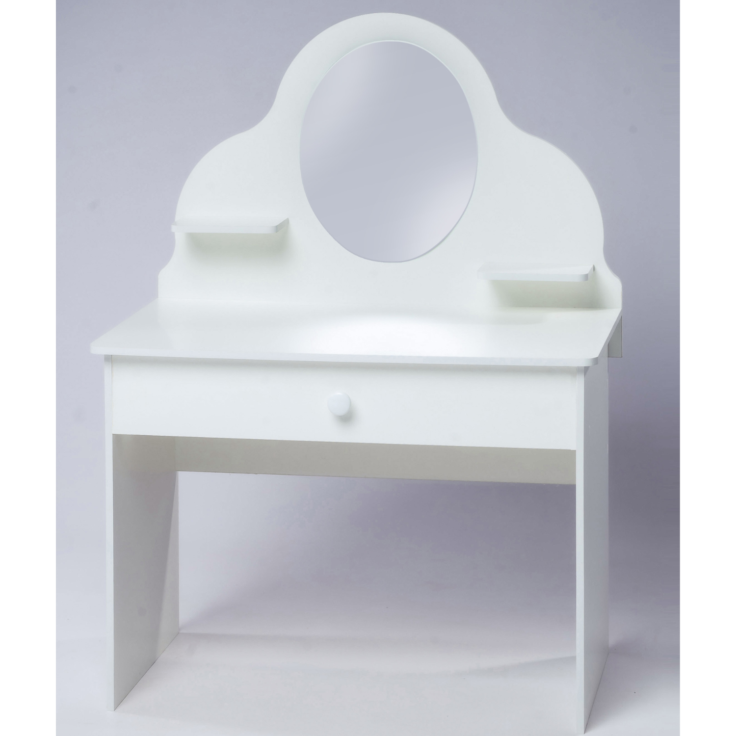 Лайф мебель туалетный столик белый