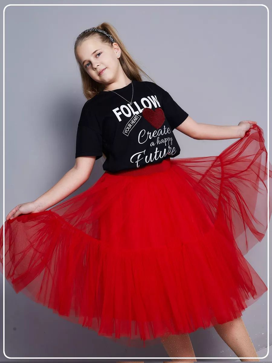 Юбка DALLINA Kids UD101 RED - фото 5