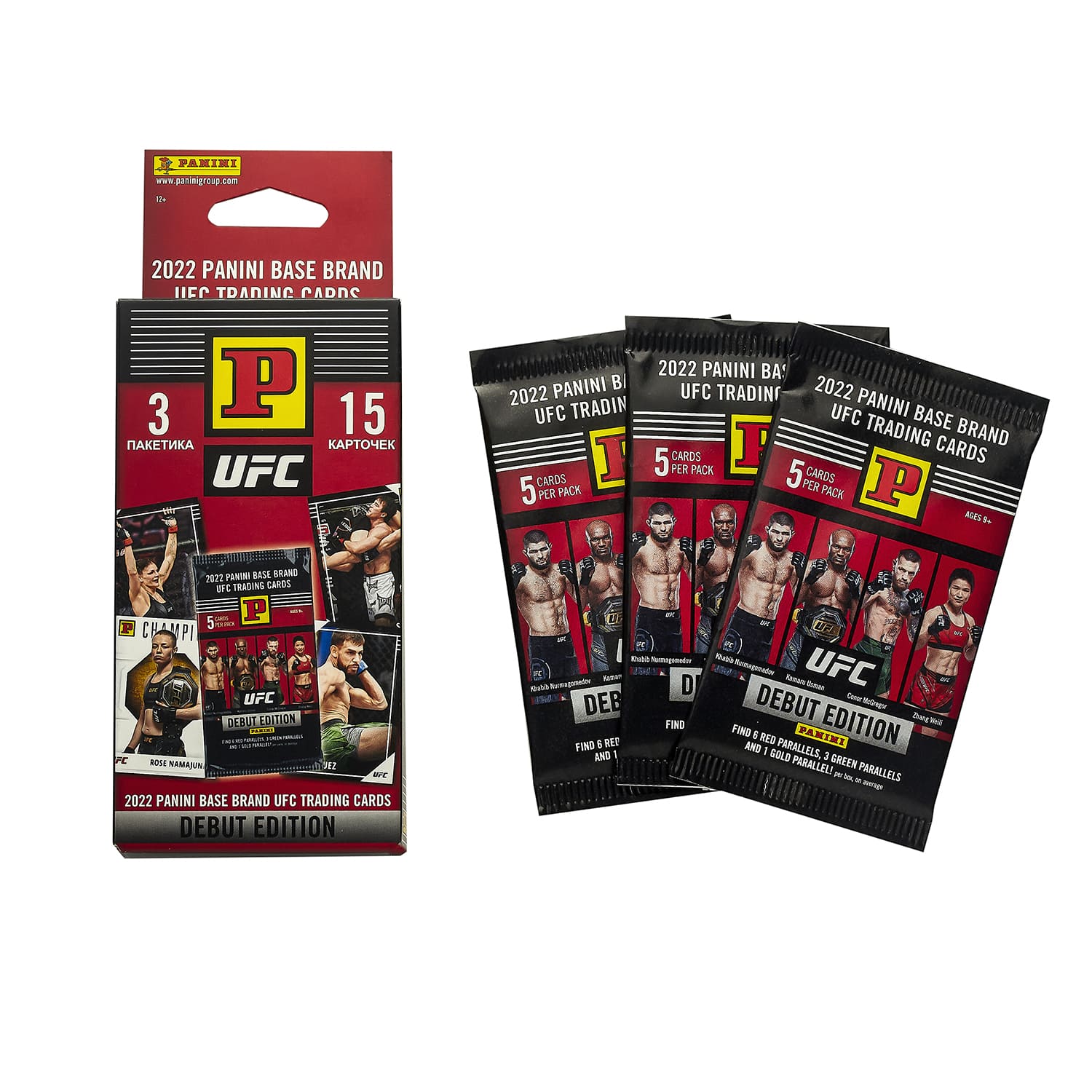 Блистер Panini с коллекционными карточками UFC купить по цене 360 ₽ в  интернет-магазине Детский мир