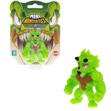 Игрушка-антистресс Monster flex mini dino и shark Трицерокс 7см