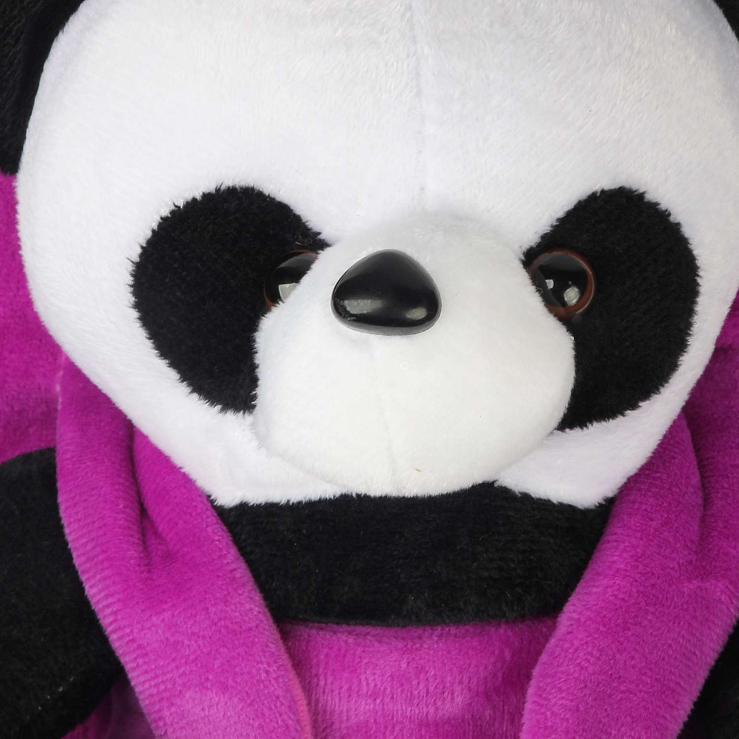 Рюкзак с игрушкой Little Mania фиолетовый Панда - фото 5