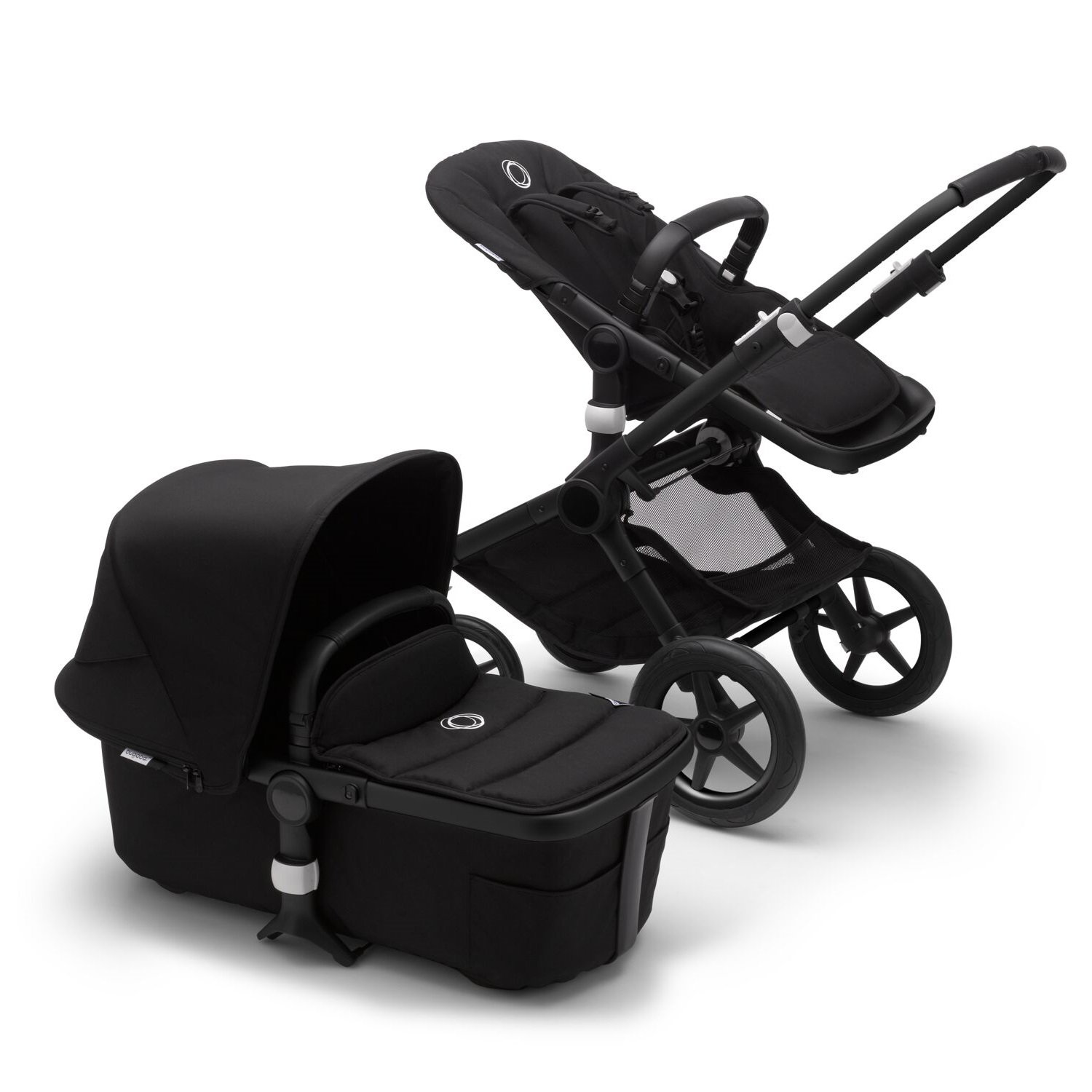 Коляска 2в1 Bugaboo Fox2 Complete Black Black-Black - фото 1