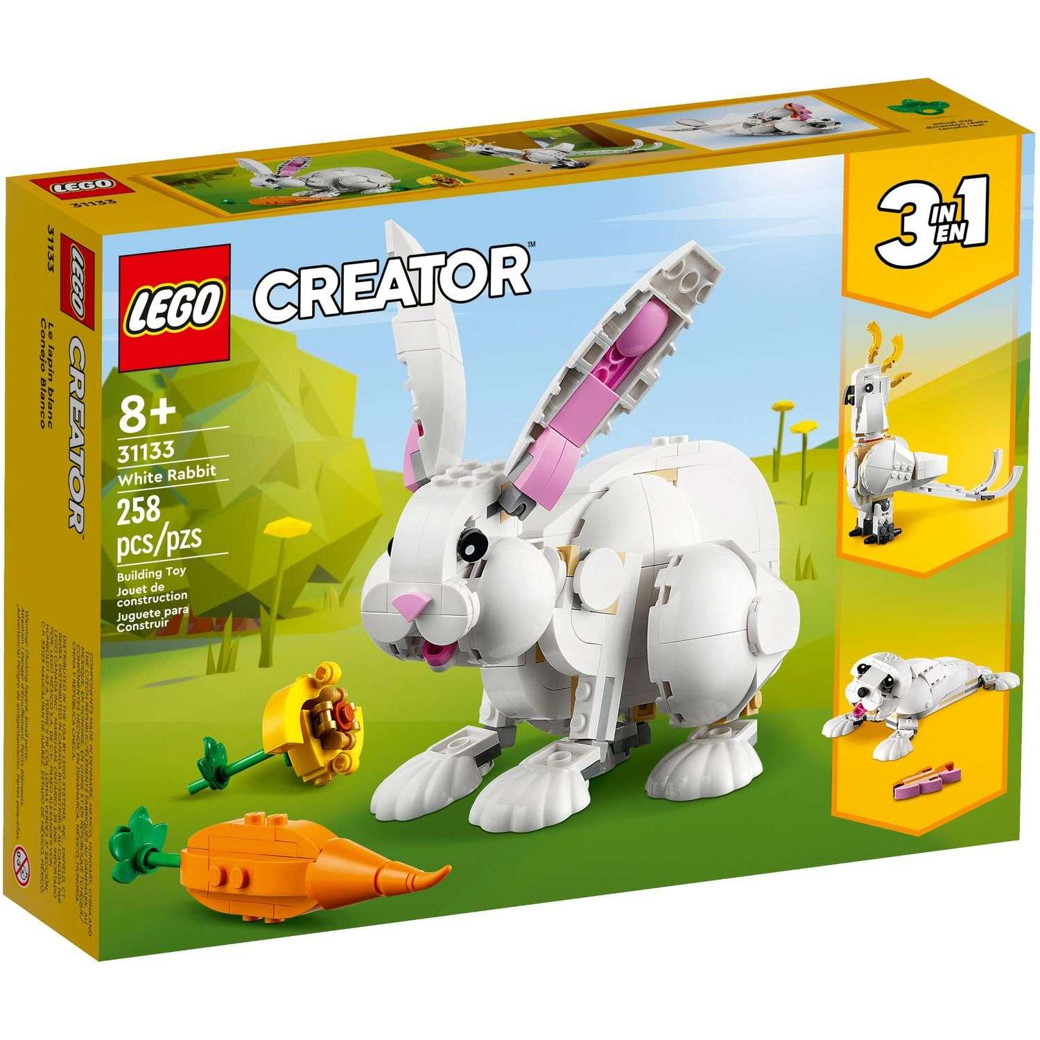 Конструктор Lego Белый кролик 31133 - фото 1