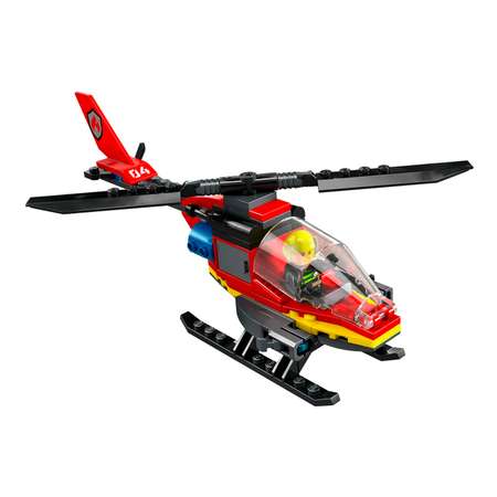 Конструктор детский LEGO City Пожарно-спасательный вертолет 60411