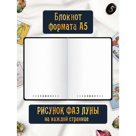 Блокнот Проф-Пресс Точкабук А5 48 листов Magic чёрный