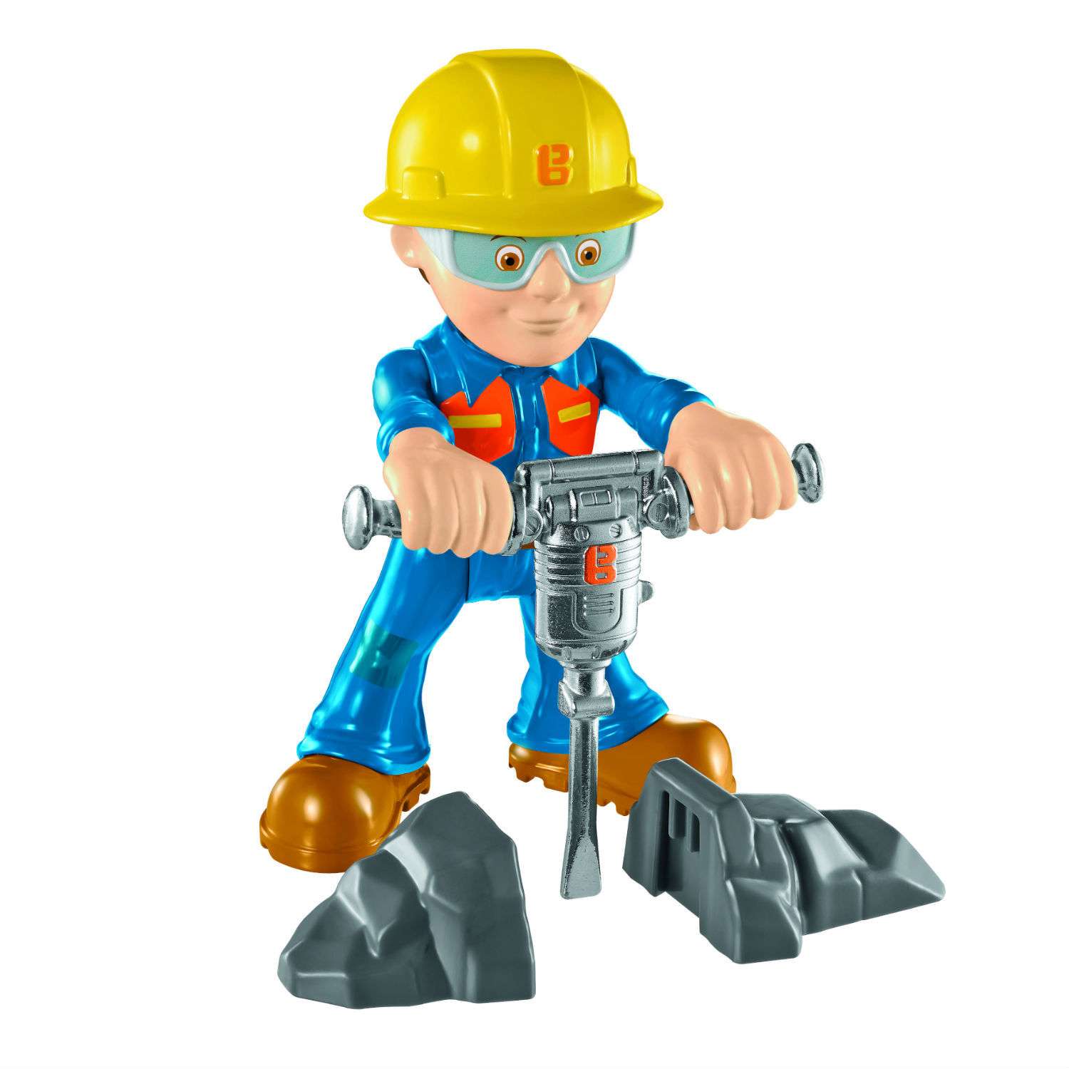 Литые мини-фигурки Bob the Builder с аксессуарами DMM48 - фото 1