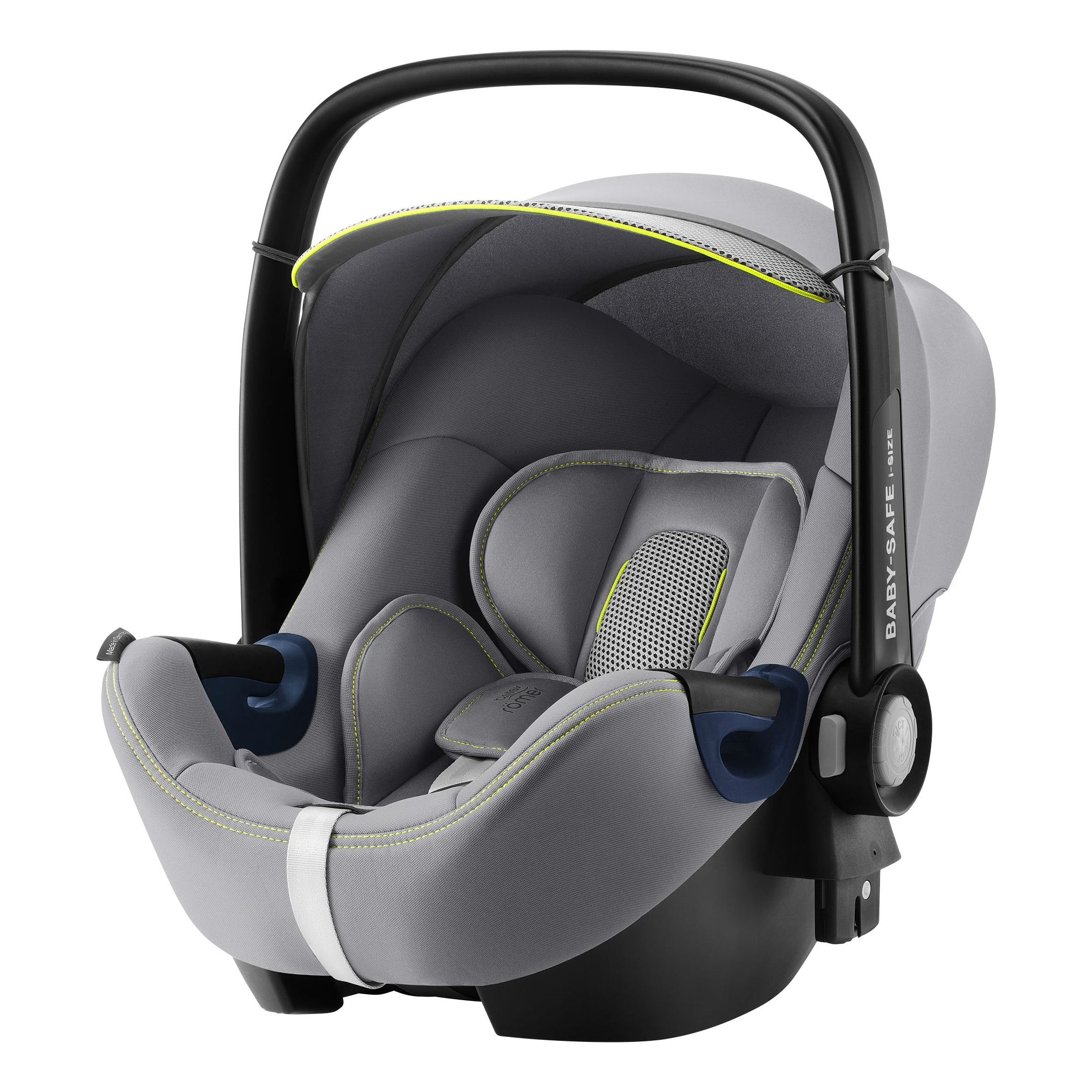 Britax Roemer Baby Safe2 i Size Bundle Cool Flow Silver