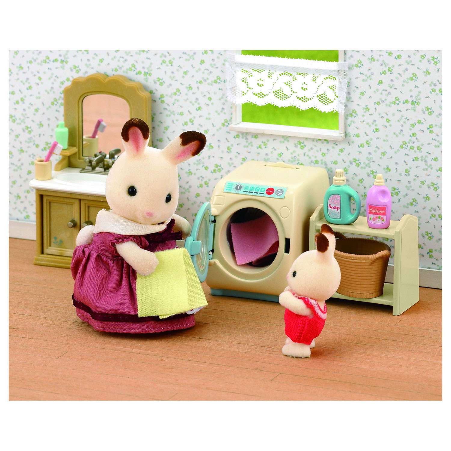 Набор Sylvanian Families Стирка 5027/3565 - фото 4