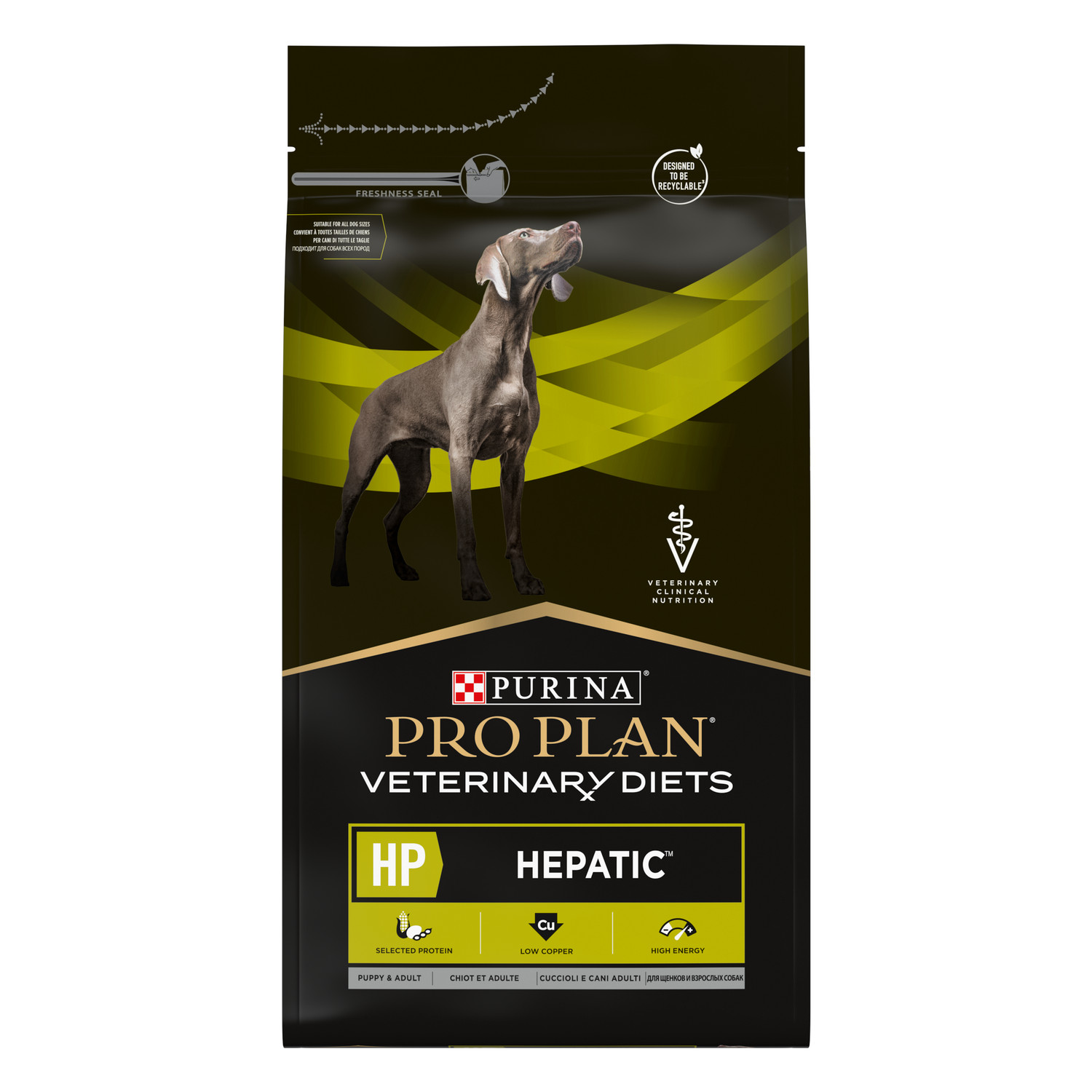 Корм сухой Pro Plan Veterinary Diets. HP для собак, при заболеваниях печени, 3 кг