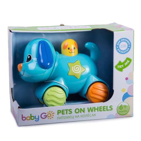 Игрушка BabyGo питомец на колёсах