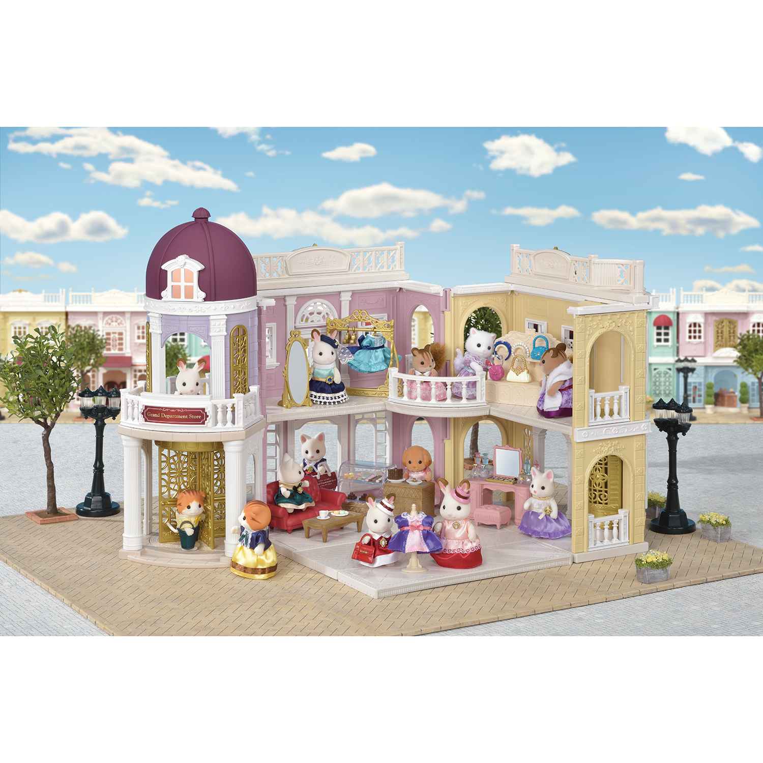 Набор SYLVANIAN FAMILIES TOWN Series Галерея «Гранд Таун» - фото 12