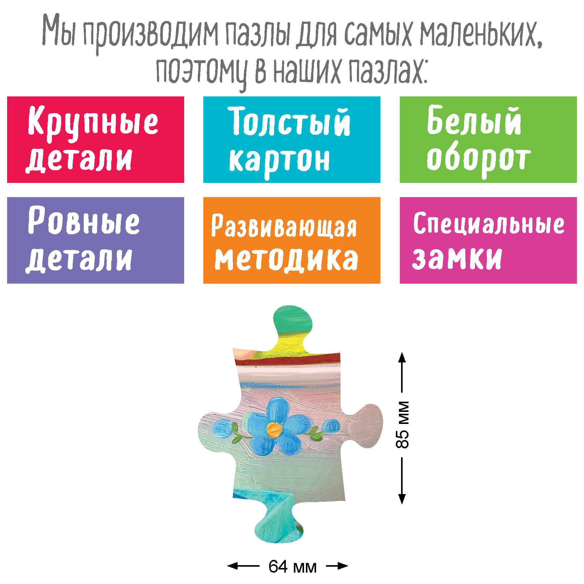 IQ Пазл для малышей Айрис ПРЕСС Фея в чашке 20 элементов 2+ - фото 4