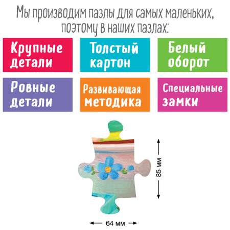 IQ Пазл для малышей Айрис ПРЕСС Фея в чашке 20 элементов 2+