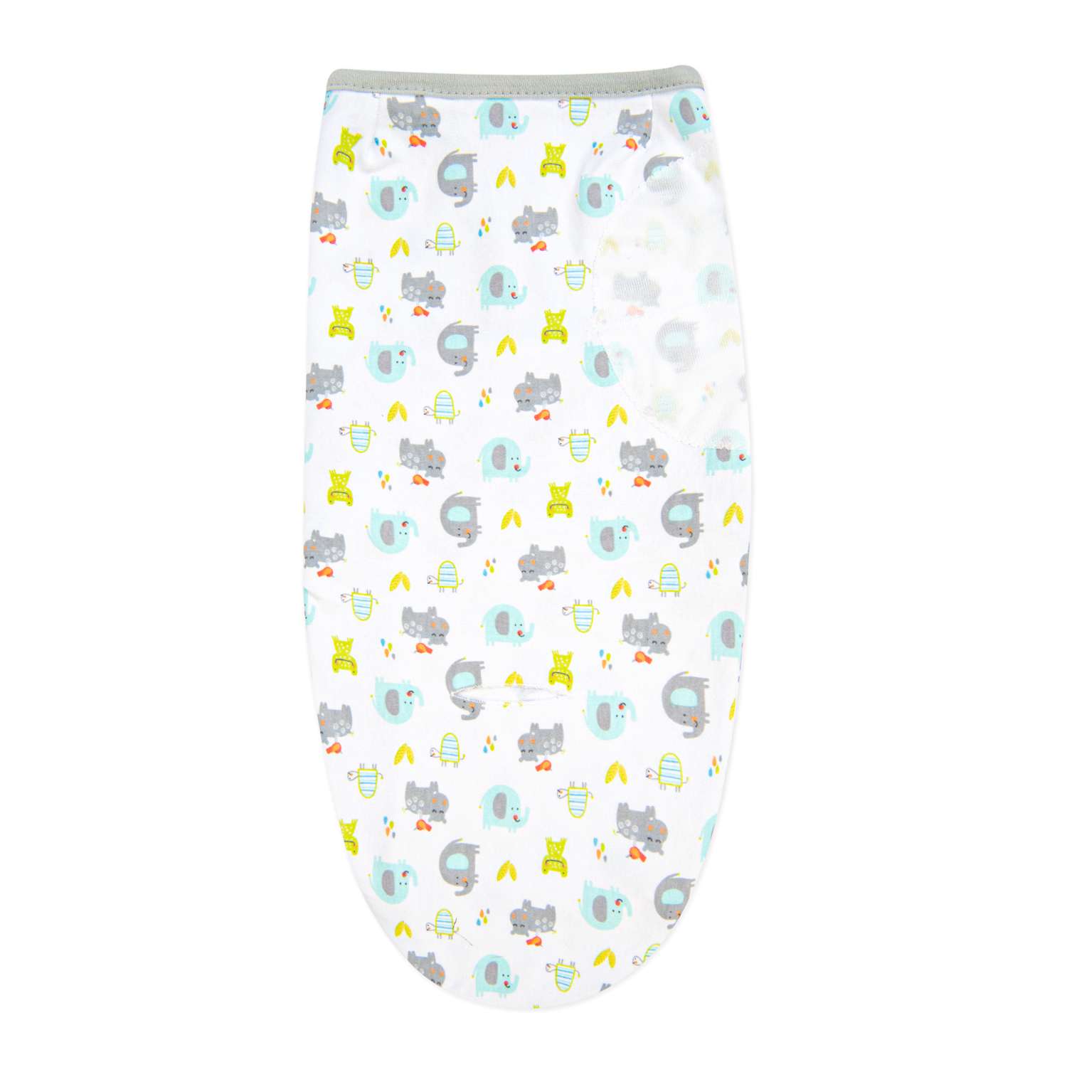 Конверт для пеленания Summer Infant SwaddleMe Сзверята на липучке S/M 59806 - фото 5