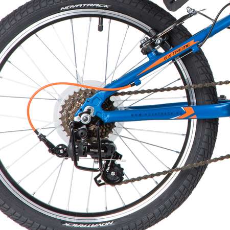 Велосипед NOVATRACK EXTREME 7.V alloy 20 синий