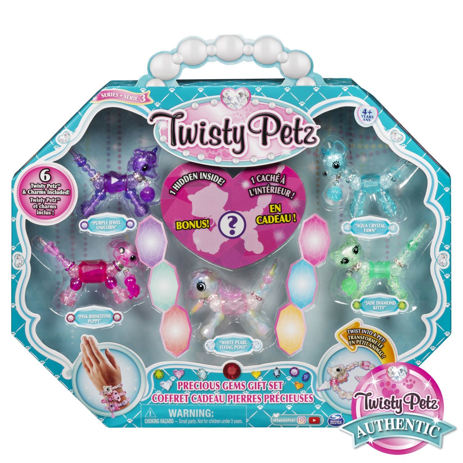 Набор для создания браслетов Twisty Petz 6фигурок-трансформеров с блестками в непрозрачной упаковке (Сюрприз) 6054476 - фото 2