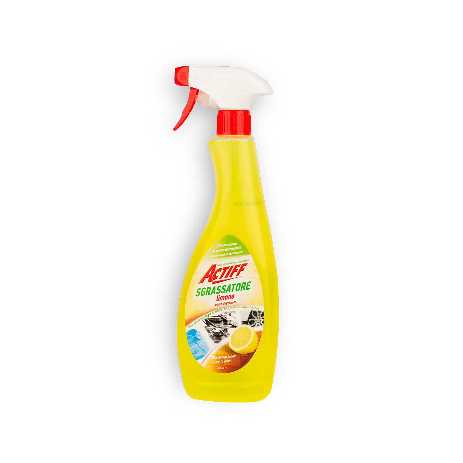 Универсальное очищающее Actiff средство Лимон 750 мл - фото 1