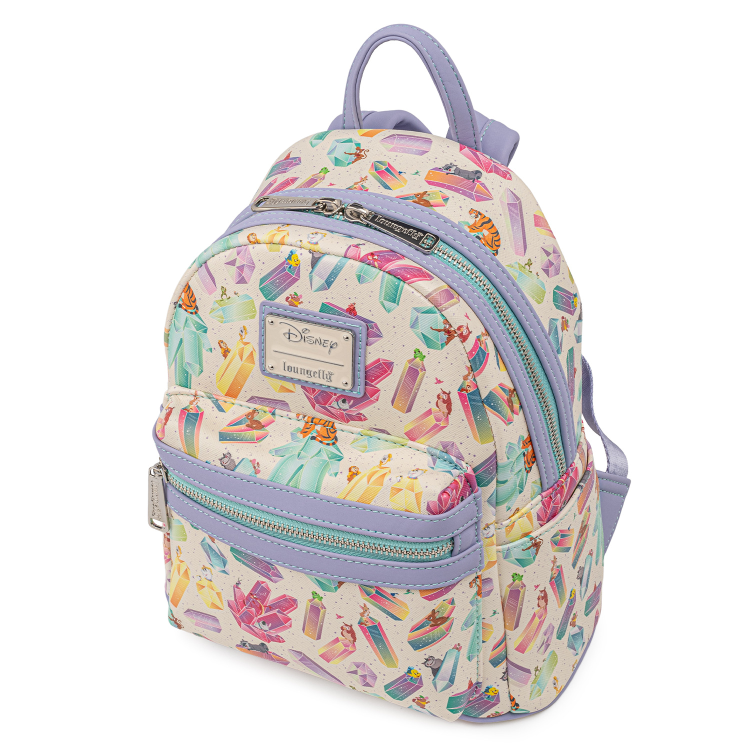 Рюкзак Funko Loungefly Disney Crystal Sidekicks AOP Mini Backpack WDBK1714 - фото 2