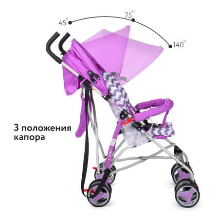 Коляска прогулочная Babyton Light Purple