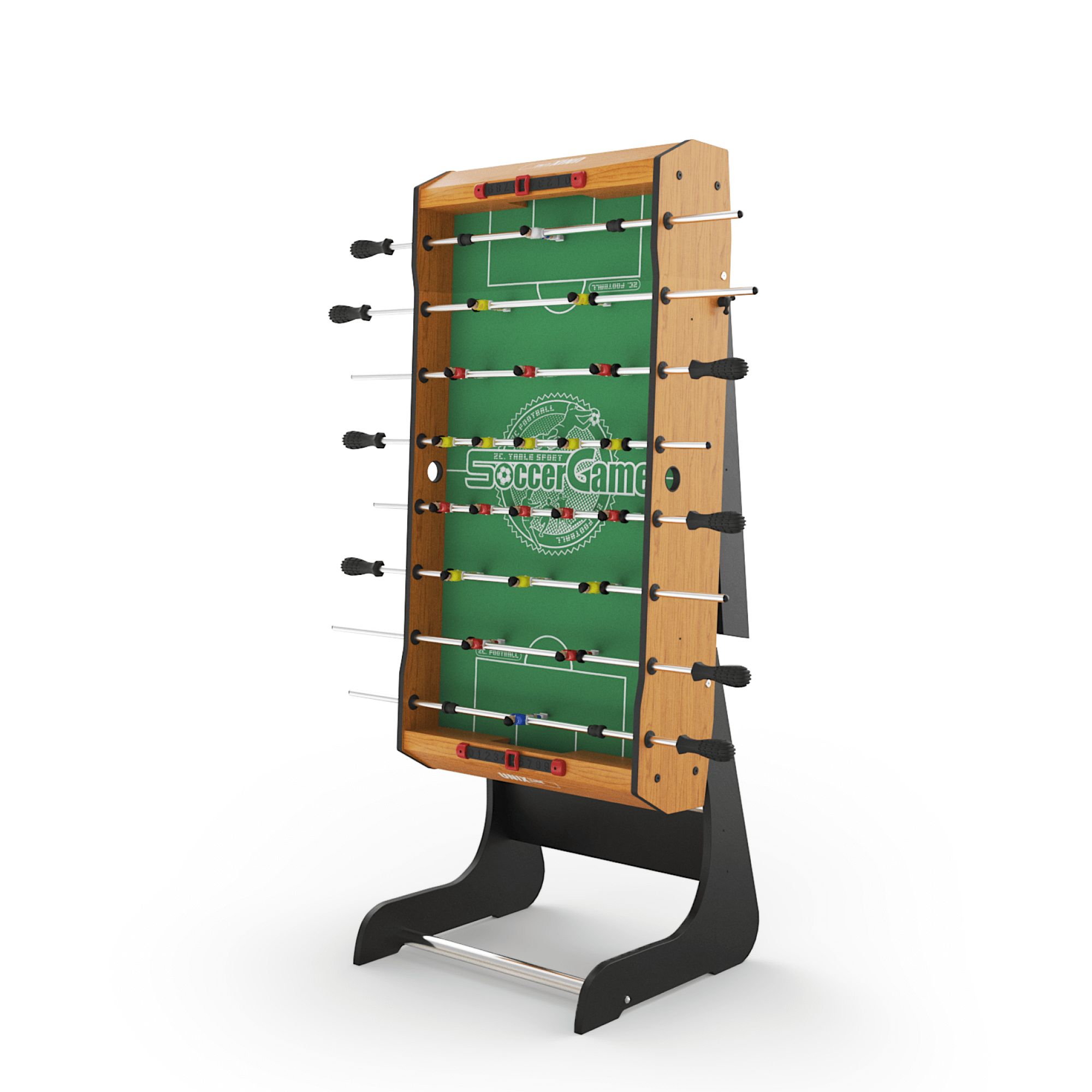 Игровой стол складной UNIX line Футбол - Кикер (122х61 cм) Wood - фото 10