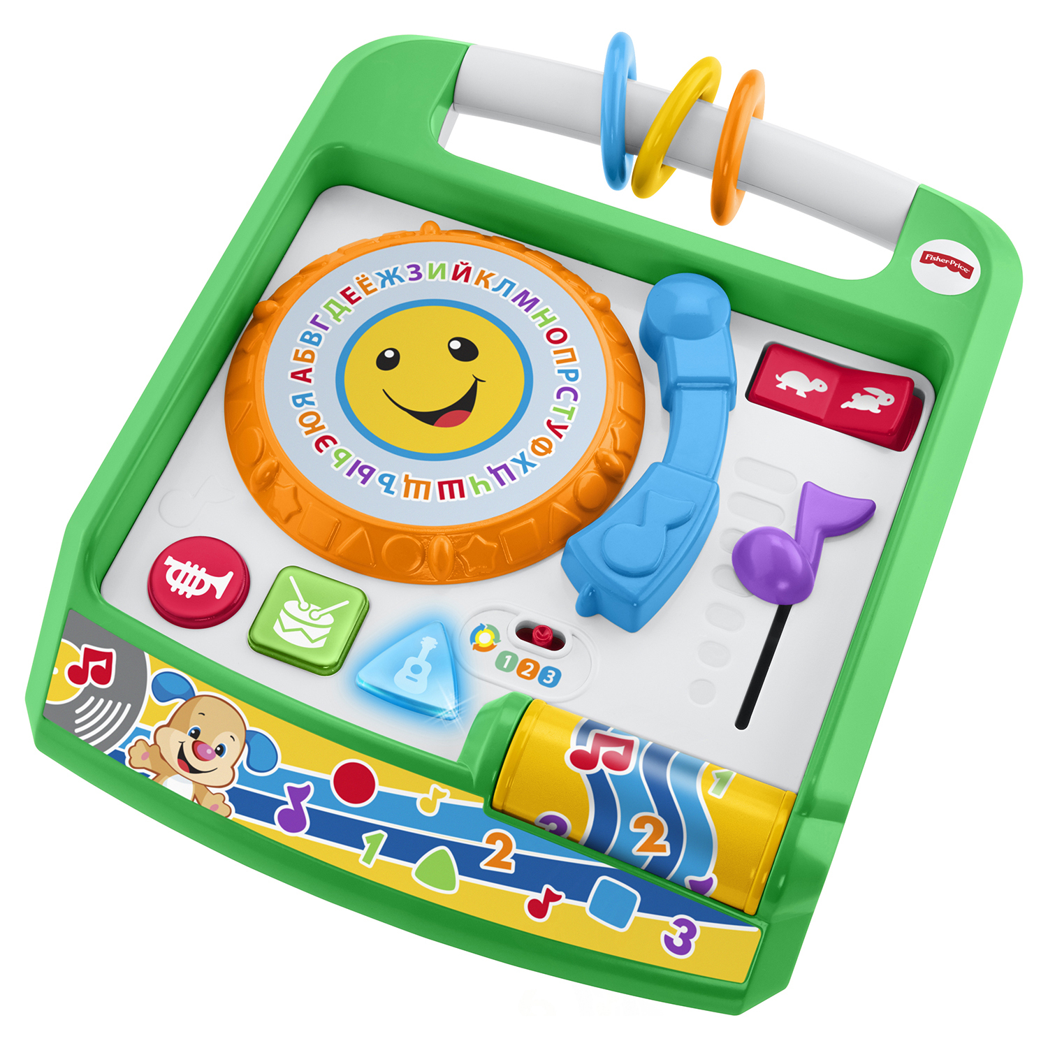 Смейся и учись Fisher Price Музыкальная панель Ученого Щенка в ассортименте - фото 1