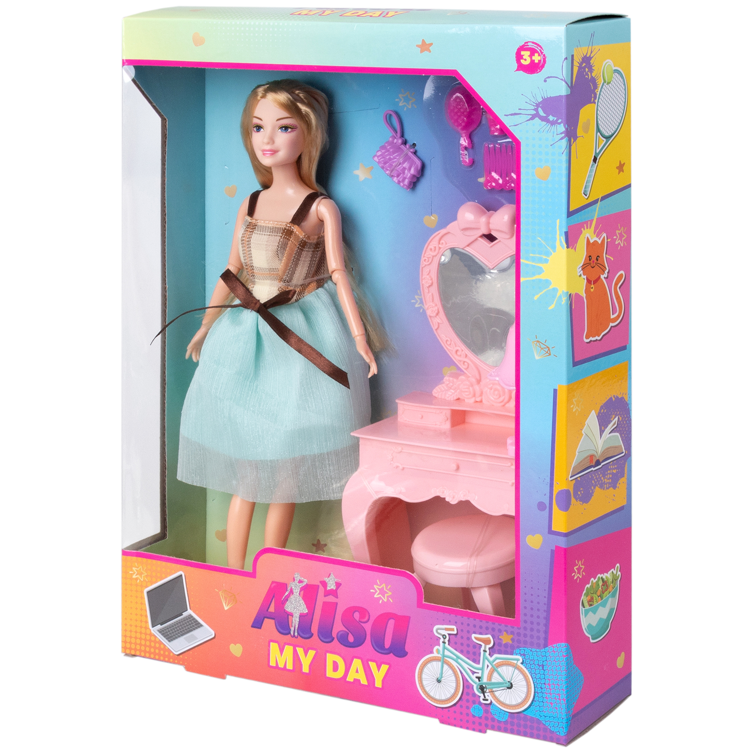 Кукла 1TOY Alisa My Day с аксессуарами Т24508 - фото 15